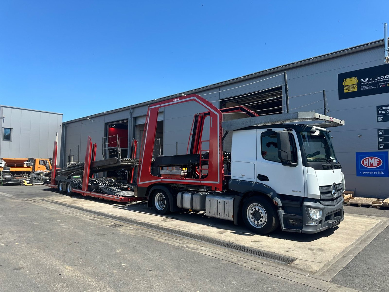 Mercedes-Benz Actros 1843 Eurolohr Lohr VDI 2700 - Autotransporter truck: picture 1 Mercedes-Benz Actros 1843 Eurolohr Lohr VDI 2700 - Autotransporter truck: picture 1