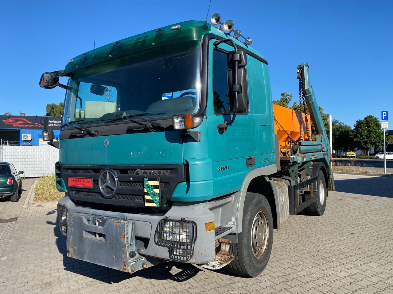 Mercedes-Benz Actros 2/3 6-Zyl. 1841 MEILER ABSATZKIPP. WINTER - Tipper: picture 1 Mercedes-Benz Actros 2/3 6-Zyl. 1841 MEILER ABSATZKIPP. WINTER - Tipper: picture 1