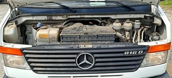 Tipper van, Combi van Mercedes-Benz VARIO 816D DOKA MEILER DREISEITENKIPPER: picture 11
