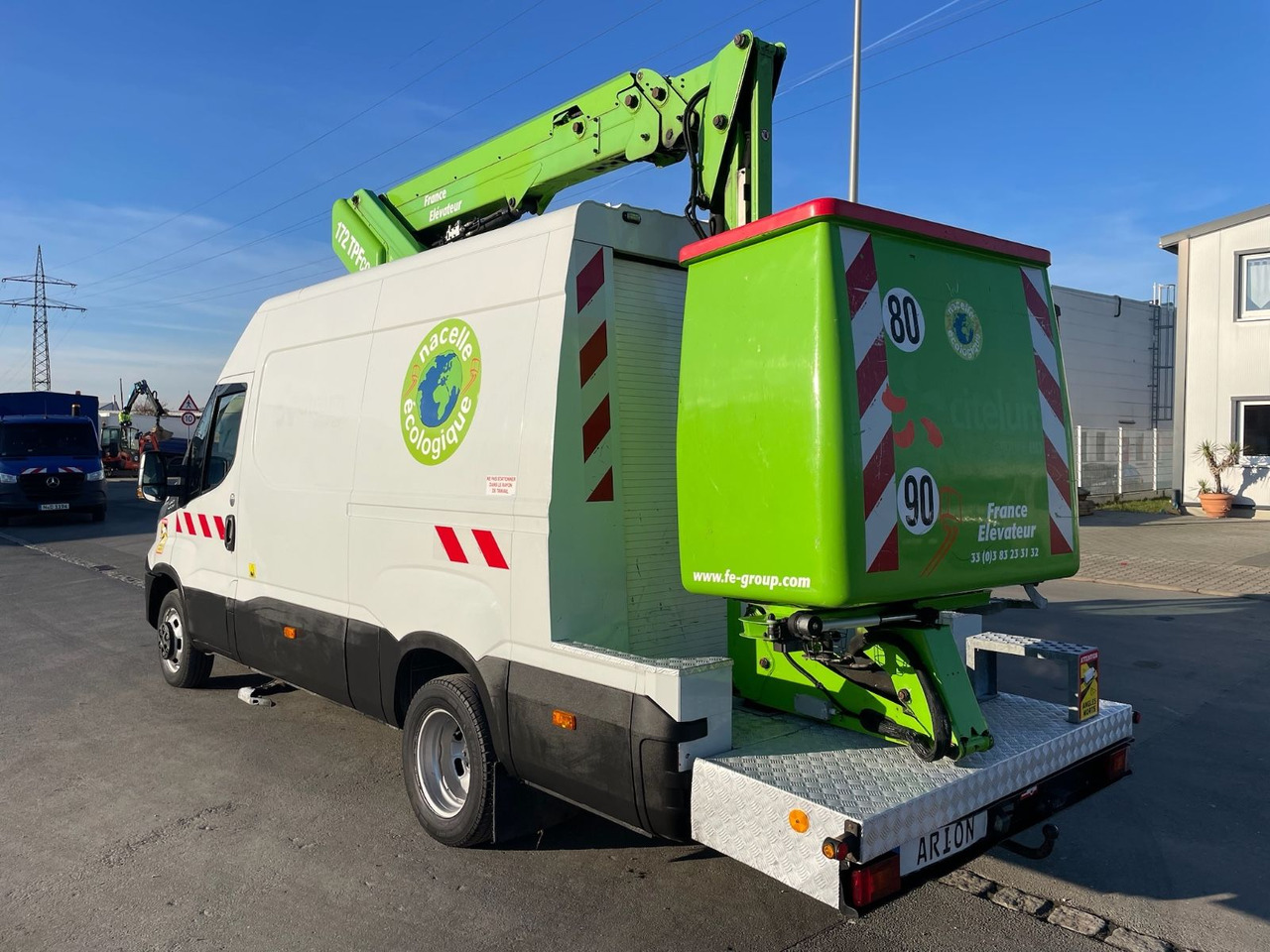 Iveco Daily 50C18 Hubsteiger/FRANCE-ELEVATEUR/17m/968h - Truck mounted aerial platform: picture 5 Iveco Daily 50C18 Hubsteiger/FRANCE-ELEVATEUR/17m/968h - Truck mounted aerial platform: picture 5