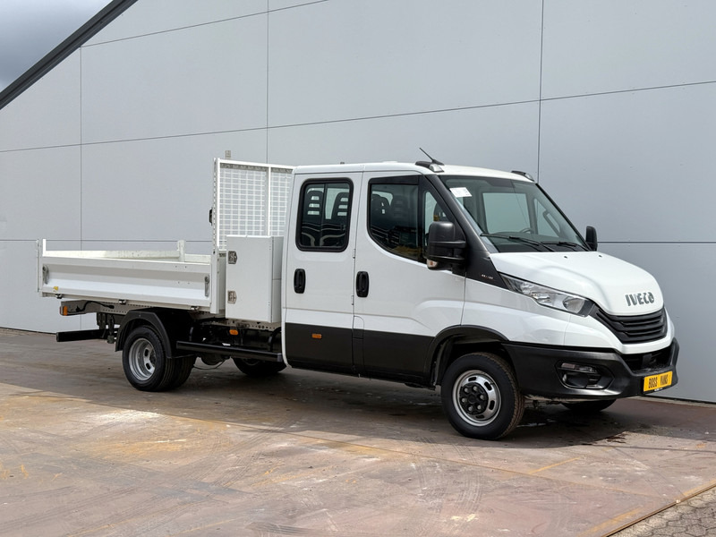 Tipper van, Combi van Iveco Daily 35C16 3.0 Dubbele Cabine Kipper Mixto DoKa Dubbellucht Airco Navigatie Camera 3.5t Trekhaak Tipper Benne: picture 5