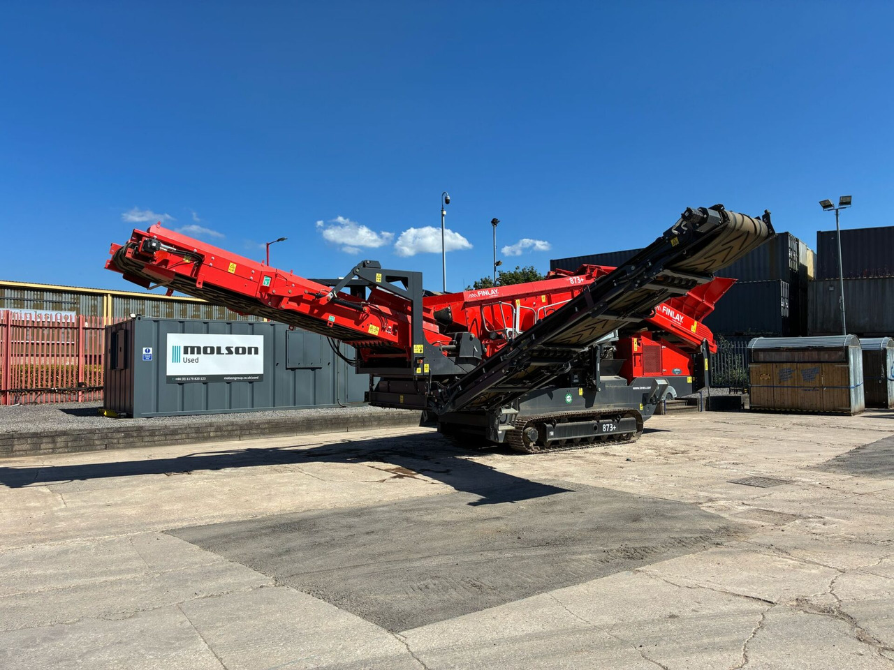 Finlay 873+ Ex Demo - Screener: picture 1 Finlay 873+ Ex Demo - Screener: picture 1