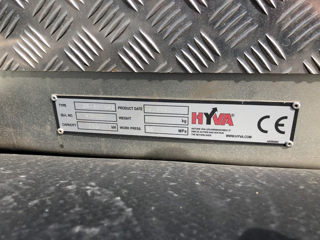 New Hook lift truck, Crane truck MAN TGS 35.480 HYVA 26-60-SKZ mit FASSI F275: picture 10