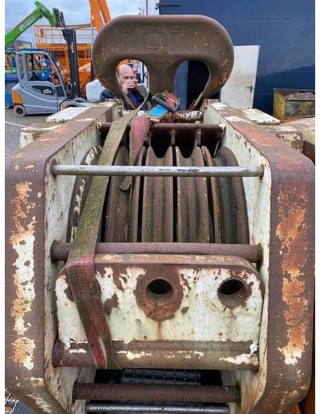 Terex Demag 160t hook block 5-sheave CC2800 / TC2800 - Loader crane for Construction machinery: picture 2 Terex Demag 160t hook block 5-sheave CC2800 / TC2800 - Loader crane for Construction machinery: picture 2