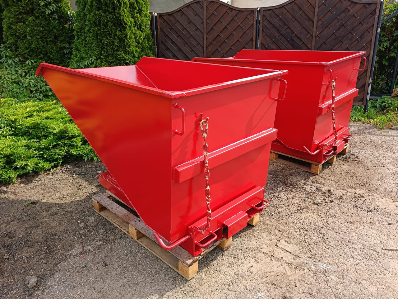 Metal-K Pojemnik samowyładowczy/kippercontainer TK1100 - Tipping skip: picture 2 Metal-K Pojemnik samowyładowczy/kippercontainer TK1100 - Tipping skip: picture 2