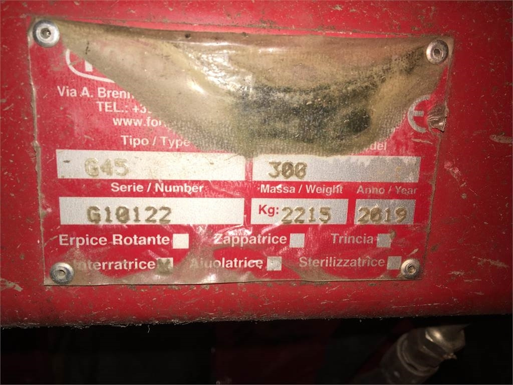 Forigo G45-300  - Soil tillage equipment: picture 4 Forigo G45-300  - Soil tillage equipment: picture 4