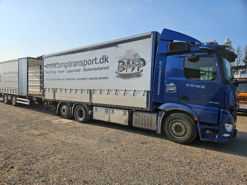 Mercedes-Benz Actros 2540 L // Lift // Kærre // ACC - Curtainsider truck: picture 1 Mercedes-Benz Actros 2540 L // Lift // Kærre // ACC - Curtainsider truck: picture 1