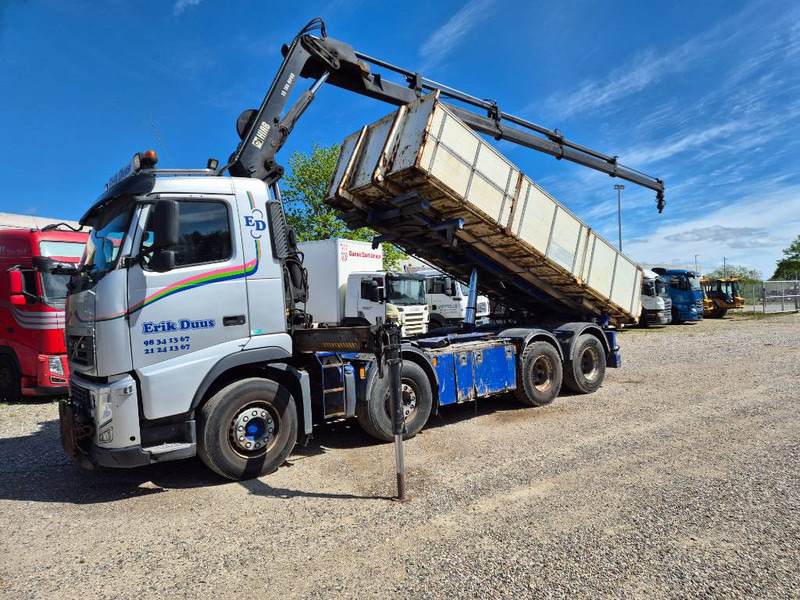 Volvo FH 460 8x2/4 //Hiab 166 E-4// 3 way tip - Crane truck: picture 2 Volvo FH 460 8x2/4 //Hiab 166 E-4// 3 way tip - Crane truck: picture 2