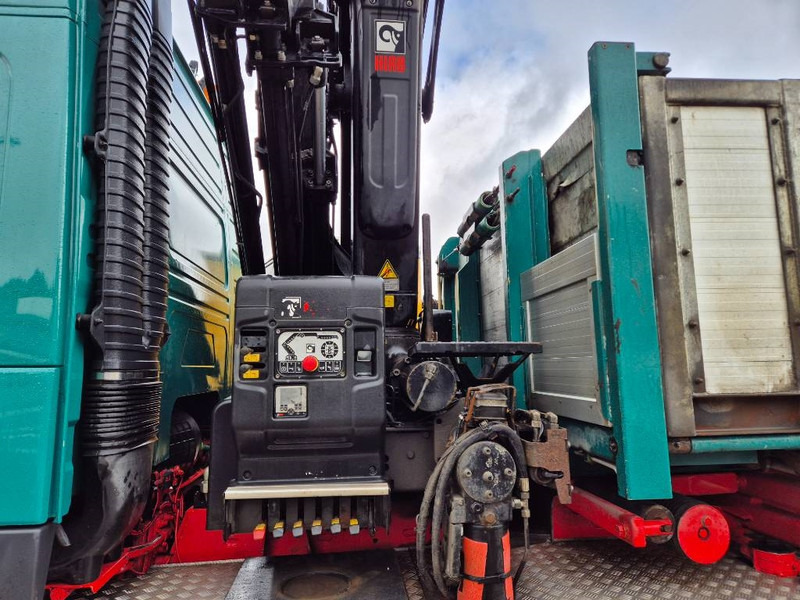 Crane truck Volvo FMX 500 8x4 // HIAB X-HIPRO 262 EP-5 // 3-Tipper: picture 16