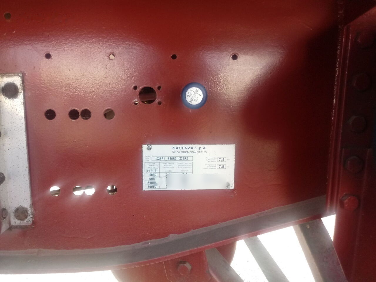 Piacenza TIGER 35 - Tipper semi-trailer: picture 3 Piacenza TIGER 35 - Tipper semi-trailer: picture 3