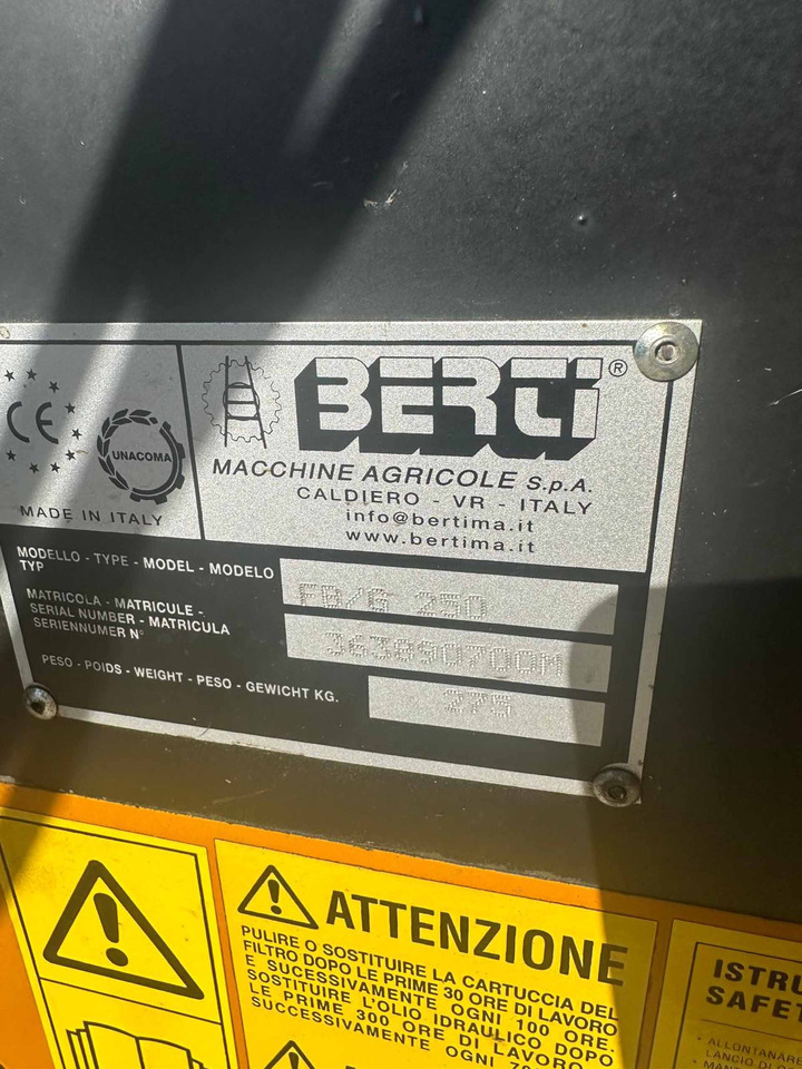 Berti FB/G 250 Hedgecutter - Boom mower: picture 5 Berti FB/G 250 Hedgecutter - Boom mower: picture 5
