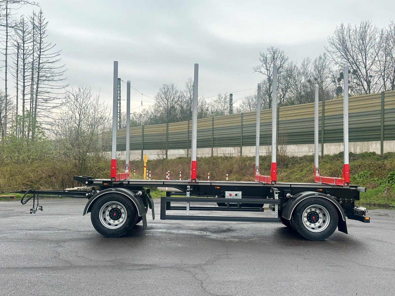 HD Truck 2-Achsen Zwillingsbereifung Schemel - Log trailer: picture 4 HD Truck 2-Achsen Zwillingsbereifung Schemel - Log trailer: picture 4