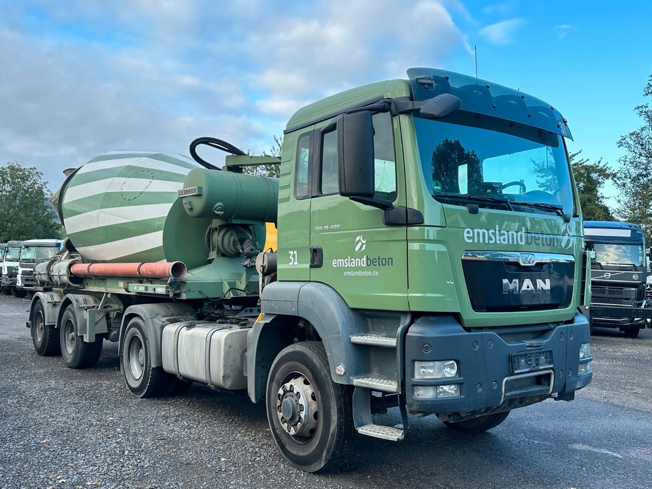 MAN TGS 18.400 Betomischer Auflieger 2Achs Liebherr - Concrete mixer truck: picture 4 MAN TGS 18.400 Betomischer Auflieger 2Achs Liebherr - Concrete mixer truck: picture 4