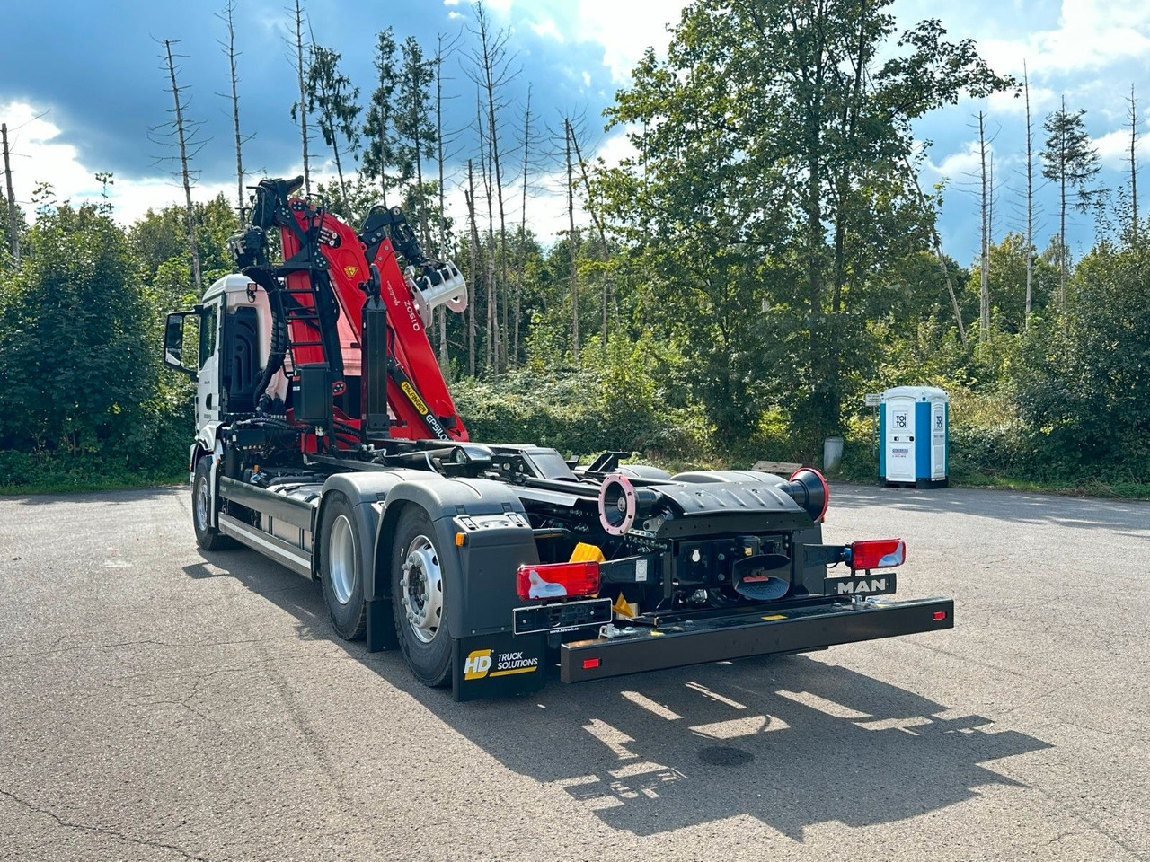MAN TGS 26.470 6x2 Abrollkipper + Kran EPSILON - Hook lift truck, Crane truck: picture 5 MAN TGS 26.470 6x2 Abrollkipper + Kran EPSILON - Hook lift truck, Crane truck: picture 5