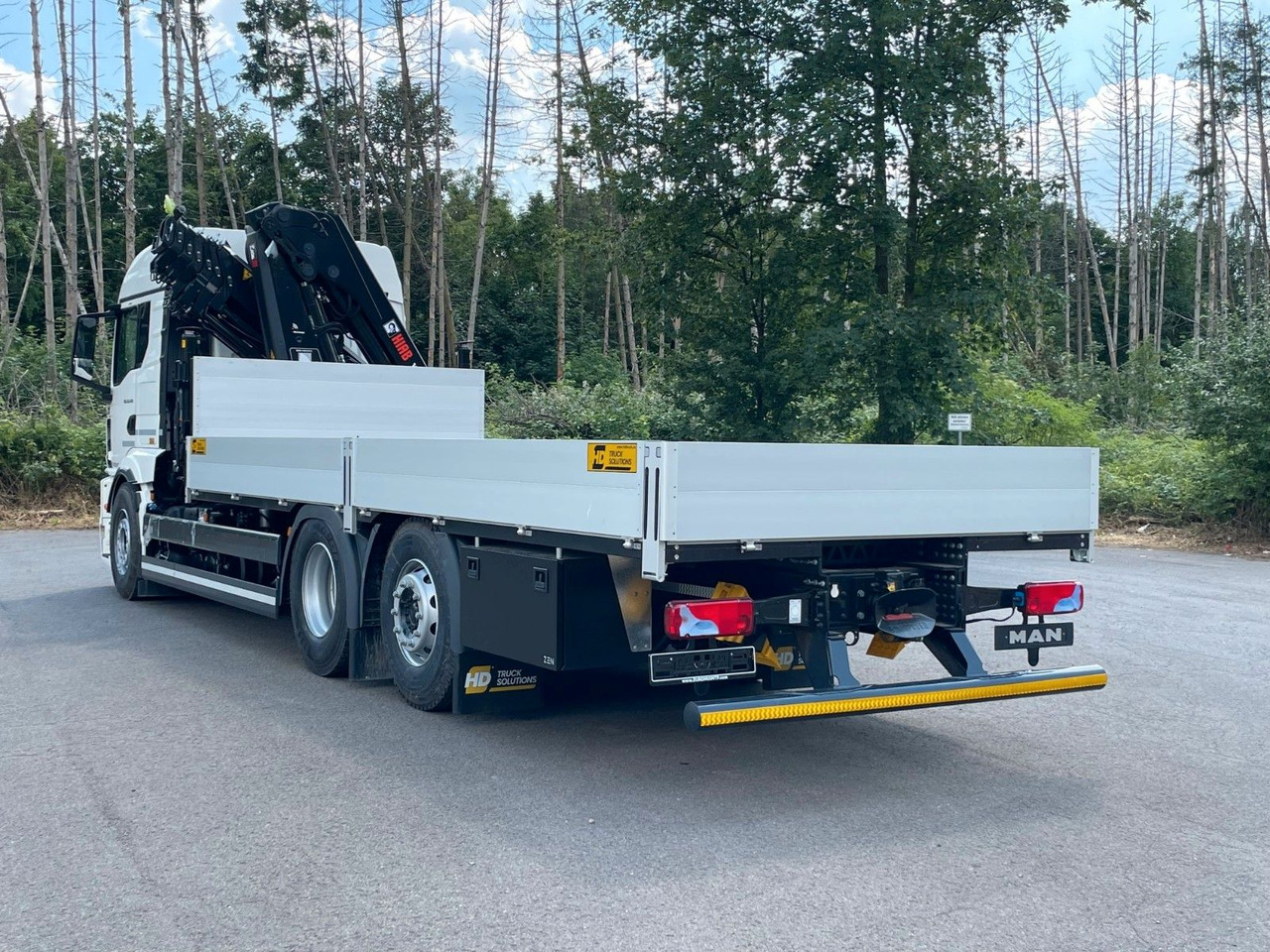 MAN TGS 26.480 / 6X2 Euro6 Retarder HIAB 228 - 6 - Dropside/ Flatbed truck, Crane truck: picture 4 MAN TGS 26.480 / 6X2 Euro6 Retarder HIAB 228 - 6 - Dropside/ Flatbed truck, Crane truck: picture 4