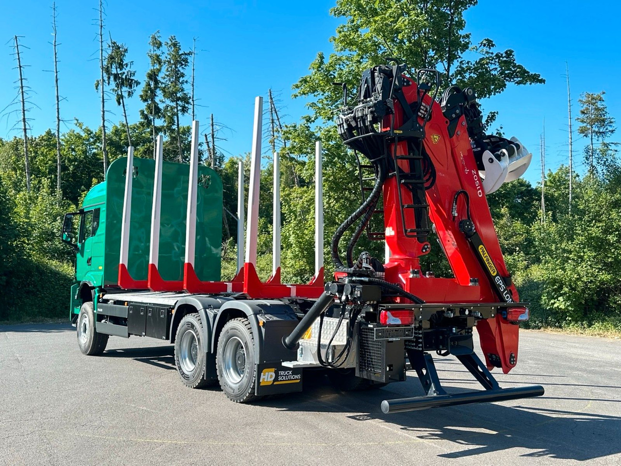 MAN TGS 33.510 6X4 BB Euro6e EPSILON 150Z - Log truck, Crane truck: picture 4 MAN TGS 33.510 6X4 BB Euro6e EPSILON 150Z - Log truck, Crane truck: picture 4