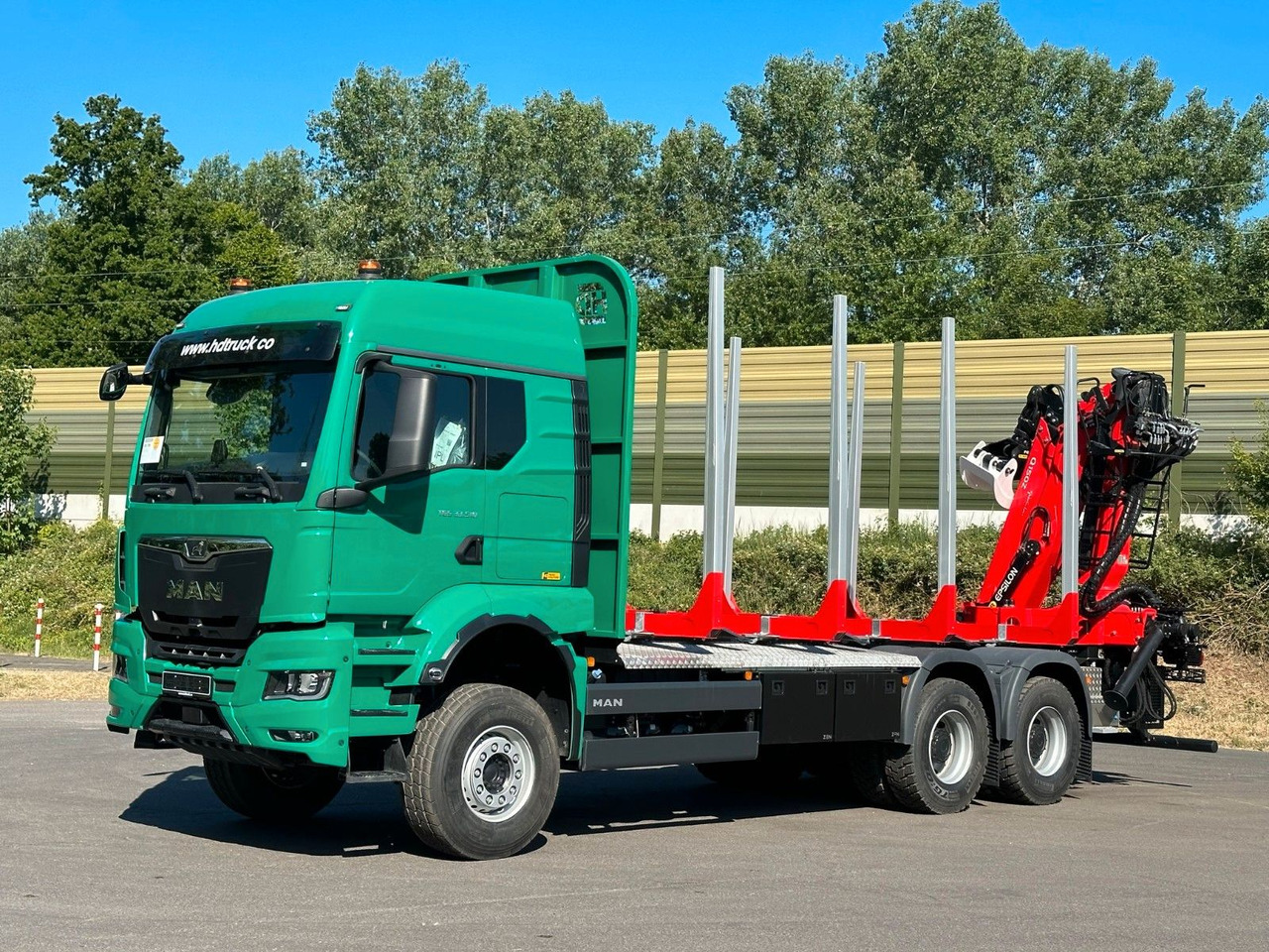 MAN TGS 33.510 6X4 BB Euro6e EPSILON 150Z - Log truck, Crane truck: picture 2 MAN TGS 33.510 6X4 BB Euro6e EPSILON 150Z - Log truck, Crane truck: picture 2
