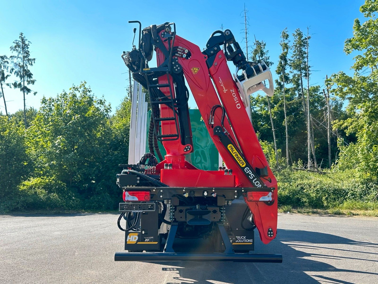 Log truck, Crane truck MAN TGS 33.510 6X4 BB Euro6e  EPSILON 150Z: picture 5