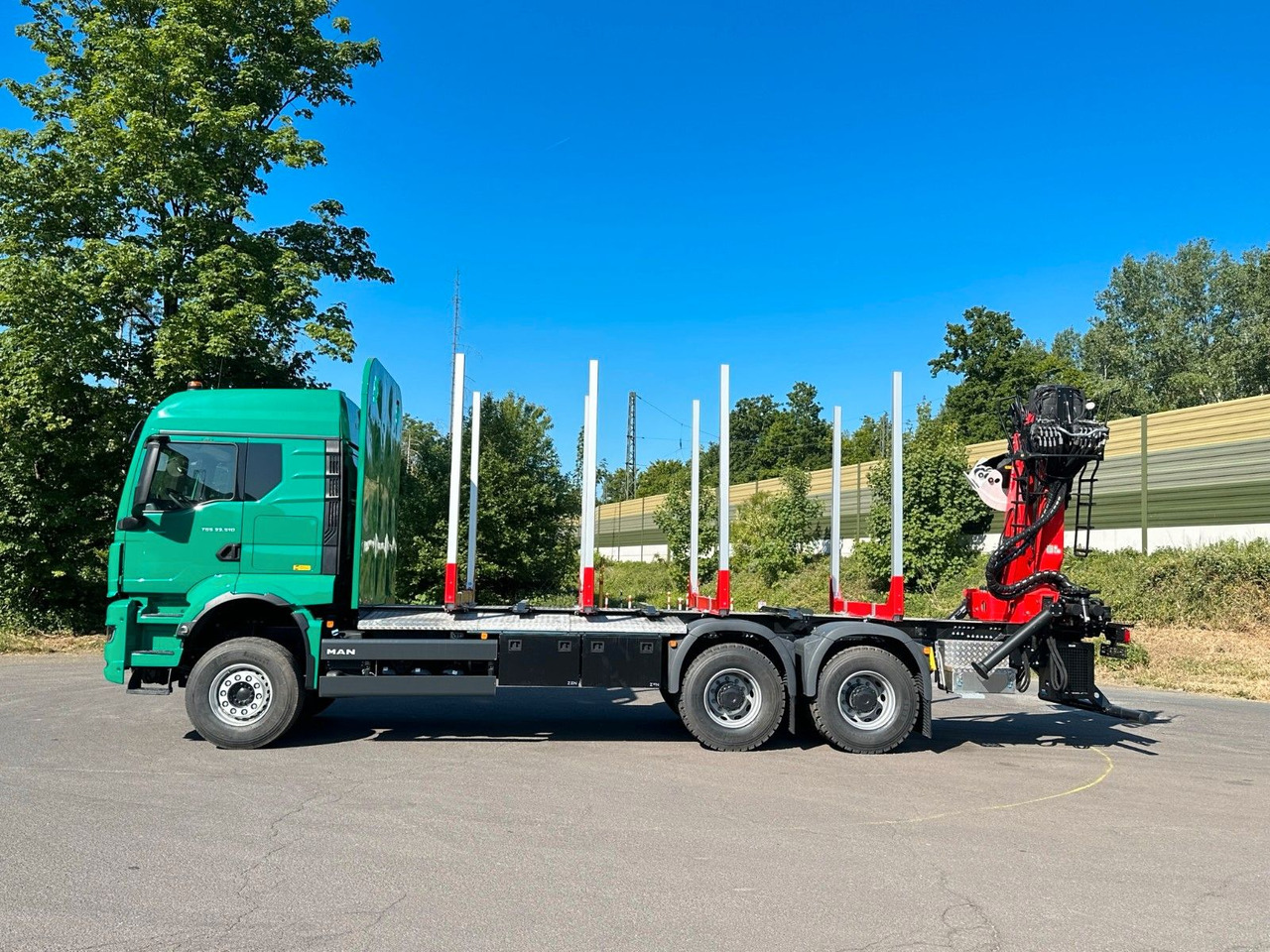 MAN TGS 33.510 6X4 BB Euro6e EPSILON 150Z - Log truck, Crane truck: picture 3 MAN TGS 33.510 6X4 BB Euro6e EPSILON 150Z - Log truck, Crane truck: picture 3