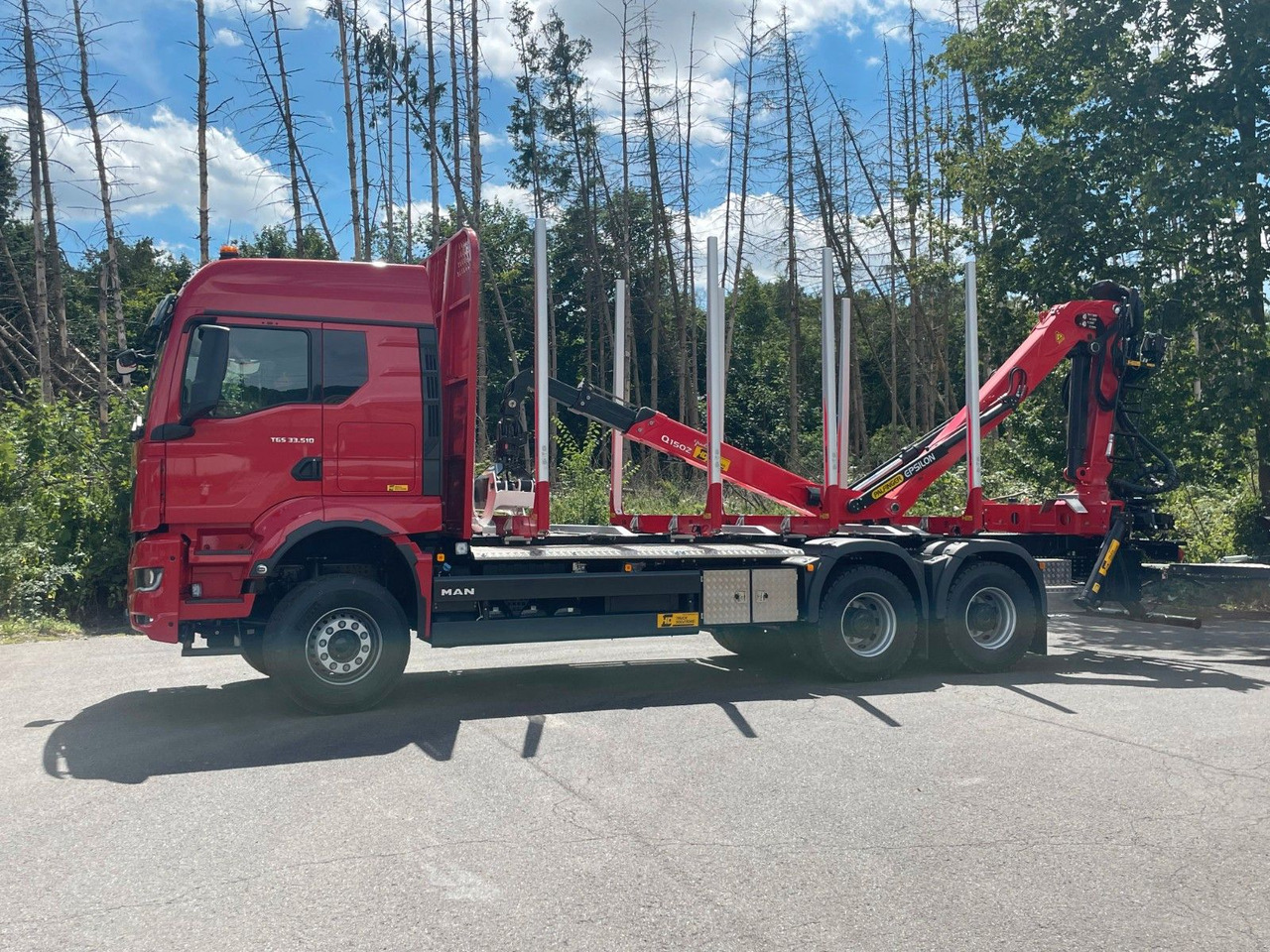 MAN TGS 33.510 6X4 BL Euro6e EPSILON 170Z - Log truck, Crane truck: picture 5 MAN TGS 33.510 6X4 BL Euro6e EPSILON 170Z - Log truck, Crane truck: picture 5