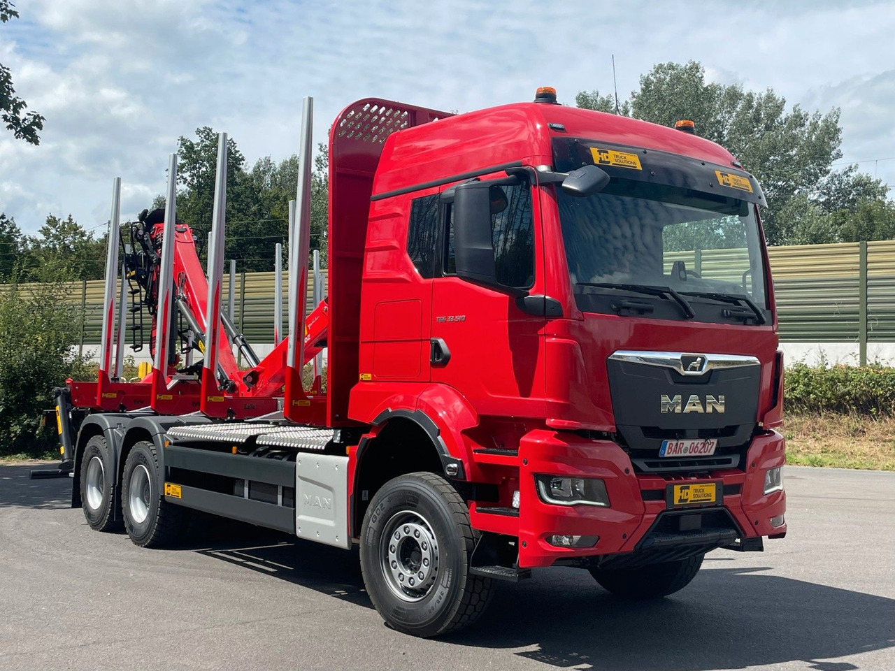 MAN TGS 33.510 6X4 BL Euro6e EPSILON 170Z - Log truck, Crane truck: picture 1 MAN TGS 33.510 6X4 BL Euro6e EPSILON 170Z - Log truck, Crane truck: picture 1