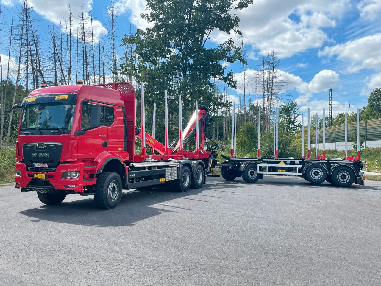 MAN TGS 33.510 6X4 BL Euro6e EPSILON 170Z - Log truck, Crane truck: picture 3 MAN TGS 33.510 6X4 BL Euro6e EPSILON 170Z - Log truck, Crane truck: picture 3