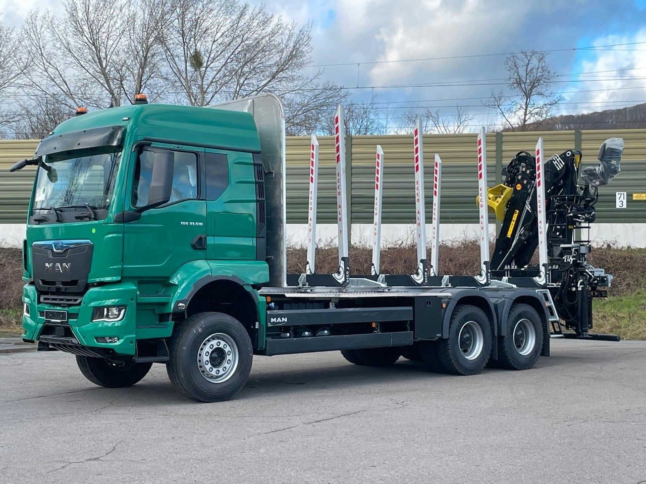 MAN TGS 33.510 6X4 BL Euro6e LogLift 165Z - Log truck, Crane truck: picture 3 MAN TGS 33.510 6X4 BL Euro6e LogLift 165Z - Log truck, Crane truck: picture 3