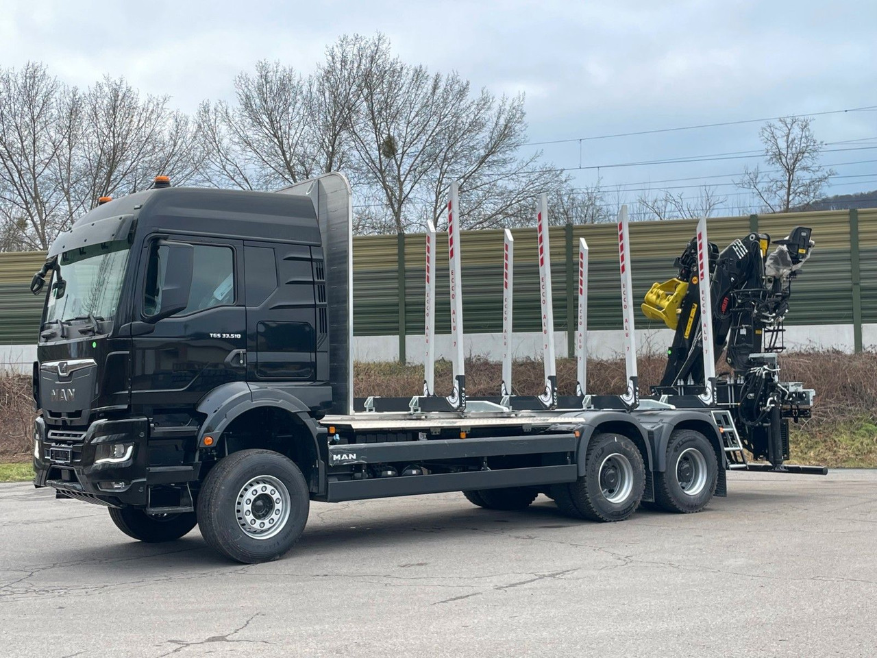 MAN TGS 33.510 6X4 BL Euro6e LogLift 165Z - Log truck, Crane truck: picture 3 MAN TGS 33.510 6X4 BL Euro6e LogLift 165Z - Log truck, Crane truck: picture 3