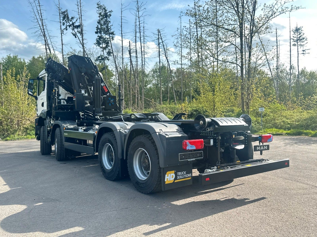 MAN TGS 35.520 8x4 Abrollkipper + Kran HIAB 228-6 - Hook lift truck, Crane truck: picture 5 MAN TGS 35.520 8x4 Abrollkipper + Kran HIAB 228-6 - Hook lift truck, Crane truck: picture 5