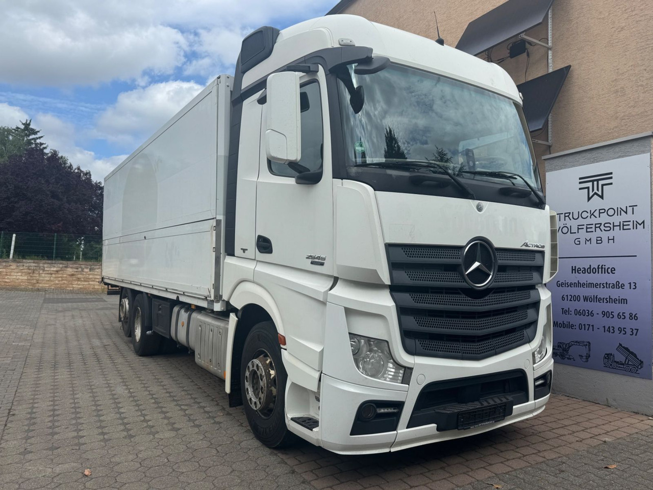 Box truck Mercedes-Benz Actros2545/Lift-Lenk/Mitnahmestp/Retarder: picture 1
