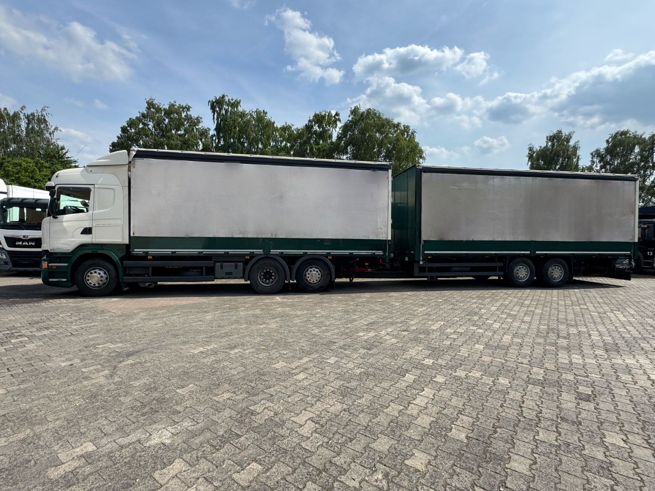 Scania R450/Kupplungspedal/6x2/2xBett/Top-Zustand! - Curtainsider truck: picture 2 Scania R450/Kupplungspedal/6x2/2xBett/Top-Zustand! - Curtainsider truck: picture 2