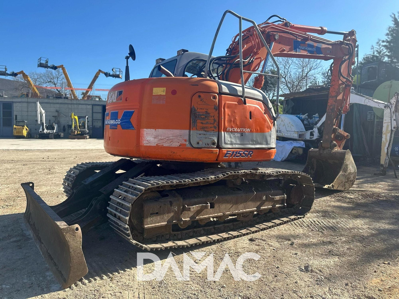 FIAT KOBELCO E115SR - Crawler excavator: picture 3 FIAT KOBELCO E115SR - Crawler excavator: picture 3