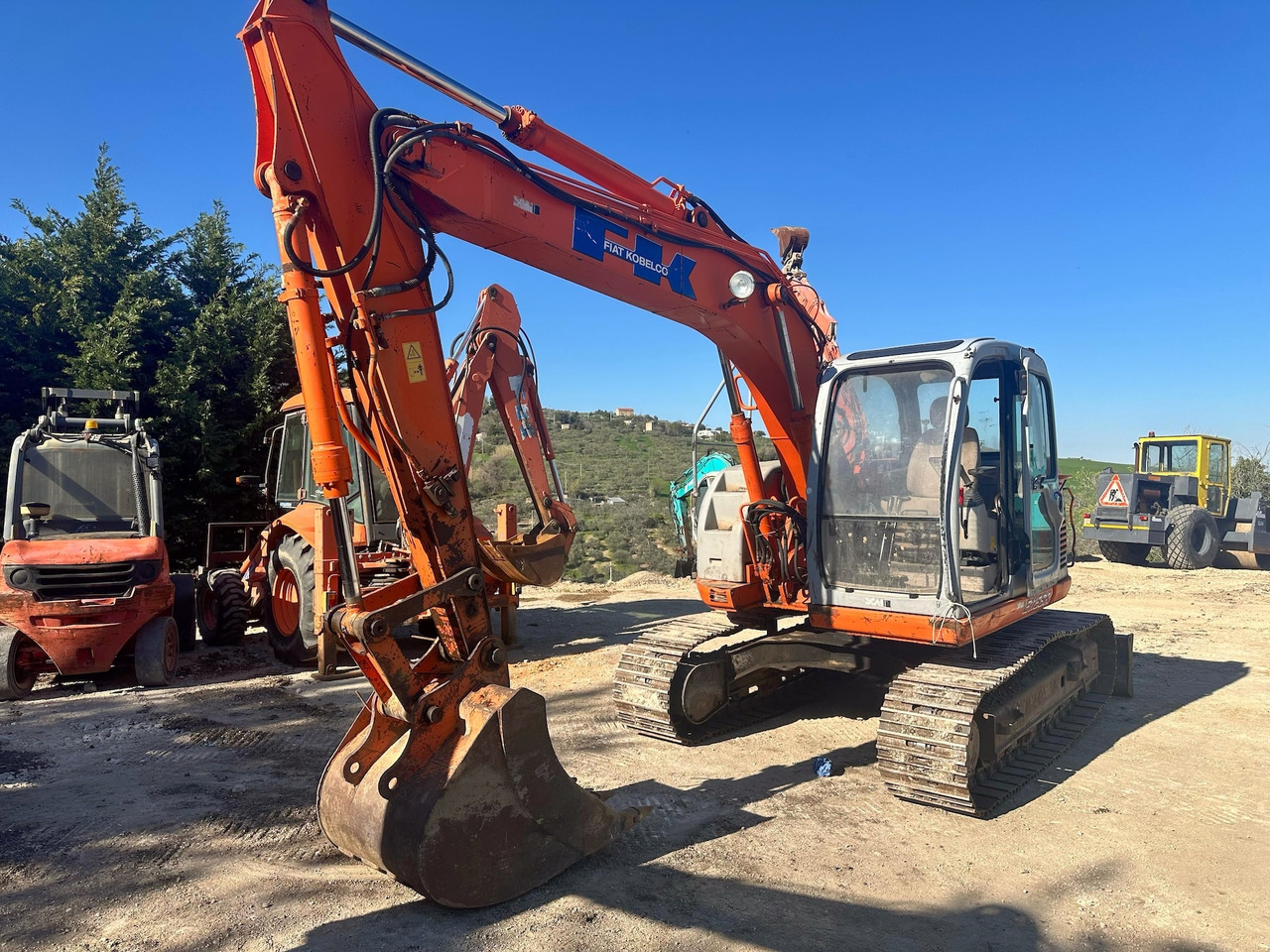 FIAT KOBELCO E115SR - Crawler excavator: picture 1 FIAT KOBELCO E115SR - Crawler excavator: picture 1