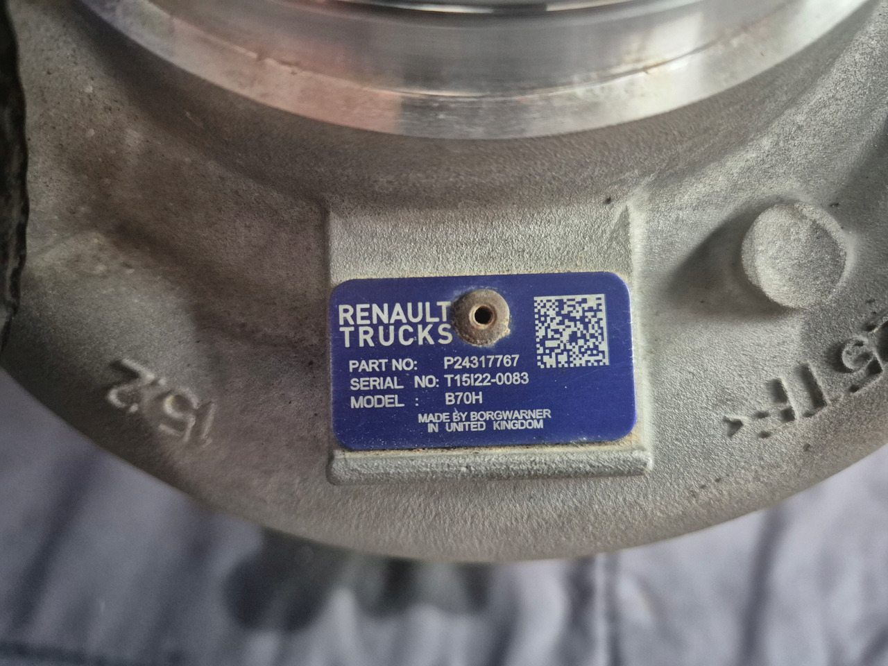 RENAULT TURBINA TURBOSPRĘŻARKA TURBO I-SAVE VOLVO FH 5 Renault T-Serie Evo DTI 13 - Turbo for Truck: picture 4 RENAULT TURBINA TURBOSPRĘŻARKA TURBO I-SAVE VOLVO FH 5 Renault T-Serie Evo DTI 13 - Turbo for Truck: picture 4