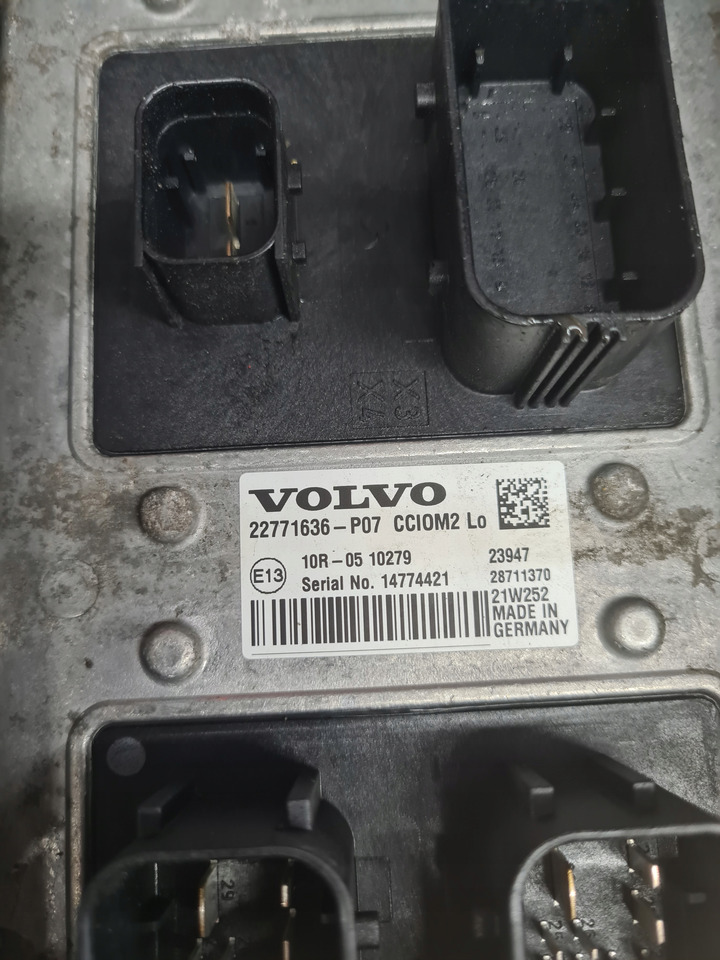 VOLVO STEROWNIK KASETA CCIOM2 VOLVO FH 4 FM 4 FH 5 FM 5 FMX 22771636 P07 - Electrical system for Truck: picture 3 VOLVO STEROWNIK KASETA CCIOM2 VOLVO FH 4 FM 4 FH 5 FM 5 FMX 22771636 P07 - Electrical system for Truck: picture 3