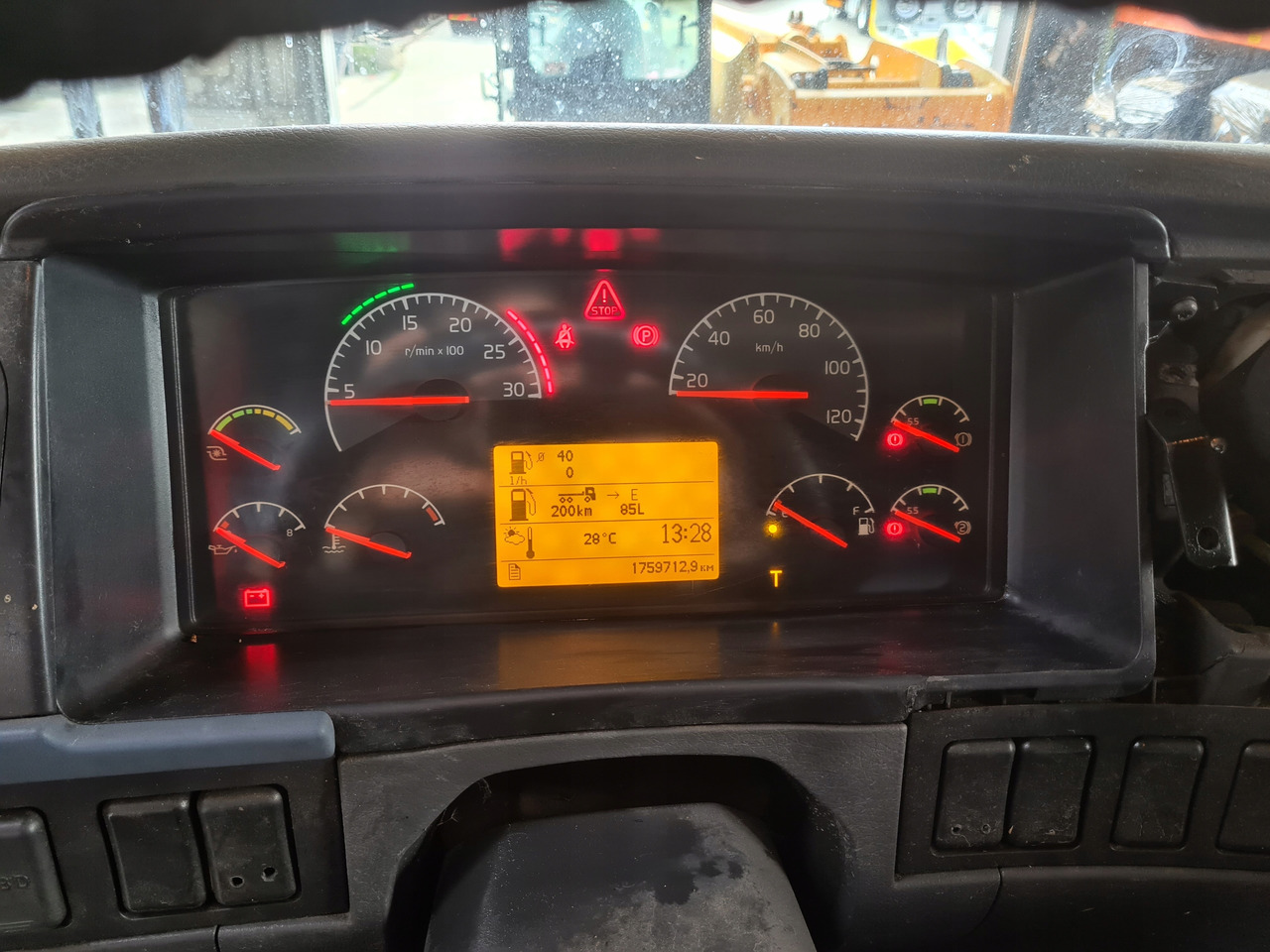 Volvo ZEGARY LICZNIKI FH FM 9 13 FH16 MANUAL 20739270-P01   Volvo FH FM - Dashboard for Truck: picture 4 Volvo ZEGARY LICZNIKI FH FM 9 13 FH16 MANUAL 20739270-P01   Volvo FH FM - Dashboard for Truck: picture 4