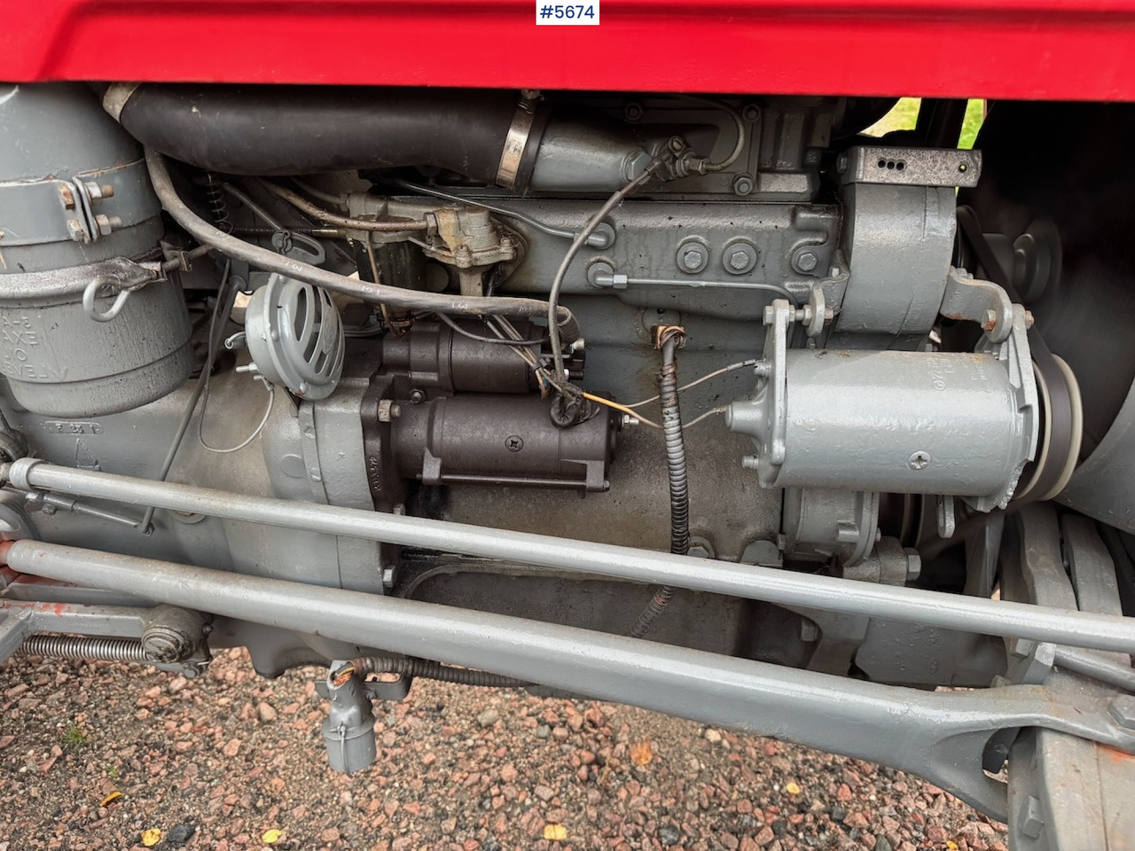 1961 Massey Ferguson 35 m/ litt utstyr - Farm tractor: picture 4 1961 Massey Ferguson 35 m/ litt utstyr - Farm tractor: picture 4