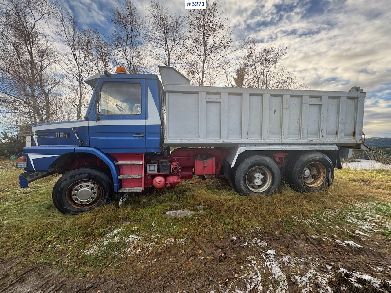 1982 Scania 112H tipper truck - Tipper: picture 2 1982 Scania 112H tipper truck - Tipper: picture 2