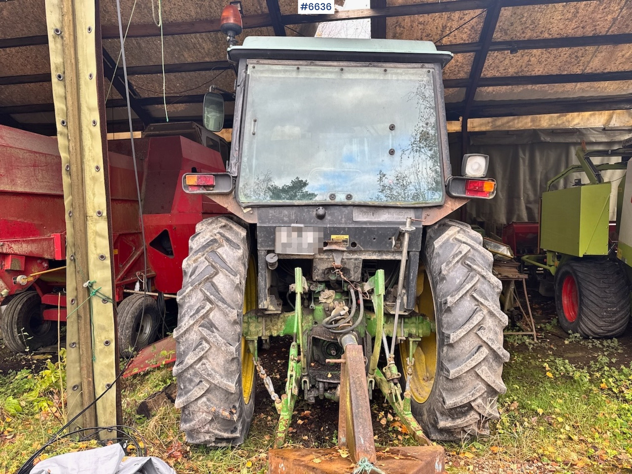 1985 John Deere 2040 4x4 m/ Frontlaster. - Farm tractor: picture 4 1985 John Deere 2040 4x4 m/ Frontlaster. - Farm tractor: picture 4