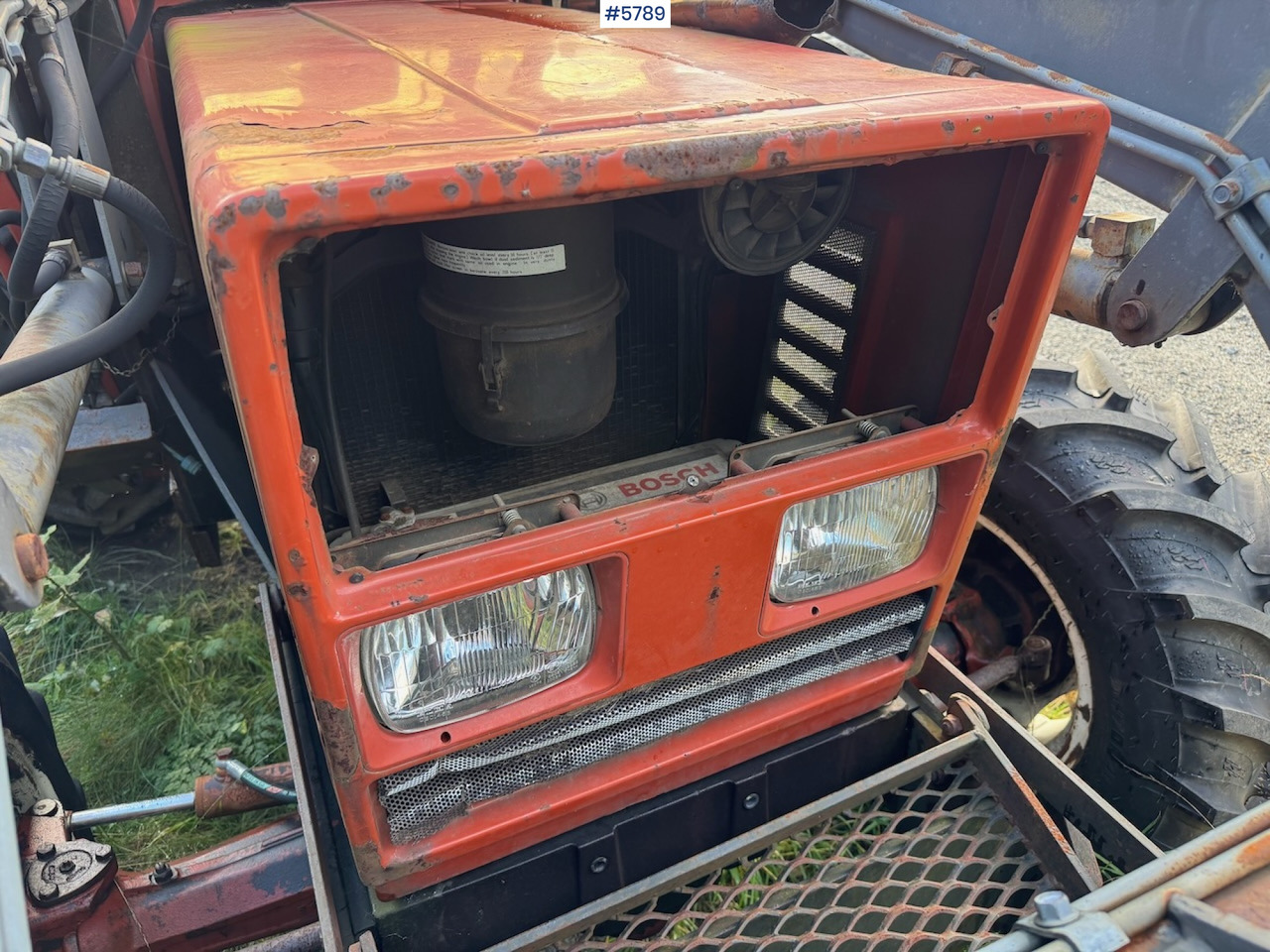 1986 Fiat 55-46 DT w/ front loader. - Farm tractor: picture 5 1986 Fiat 55-46 DT w/ front loader. - Farm tractor: picture 5