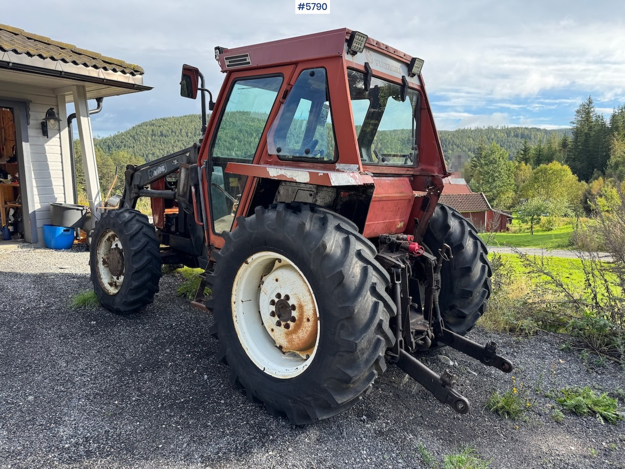 Farm tractor 1986 Fiat 70-90 DT w/ front loader.: picture 10 Farm tractor 1986 Fiat 70-90 DT w/ front loader.: picture 10
