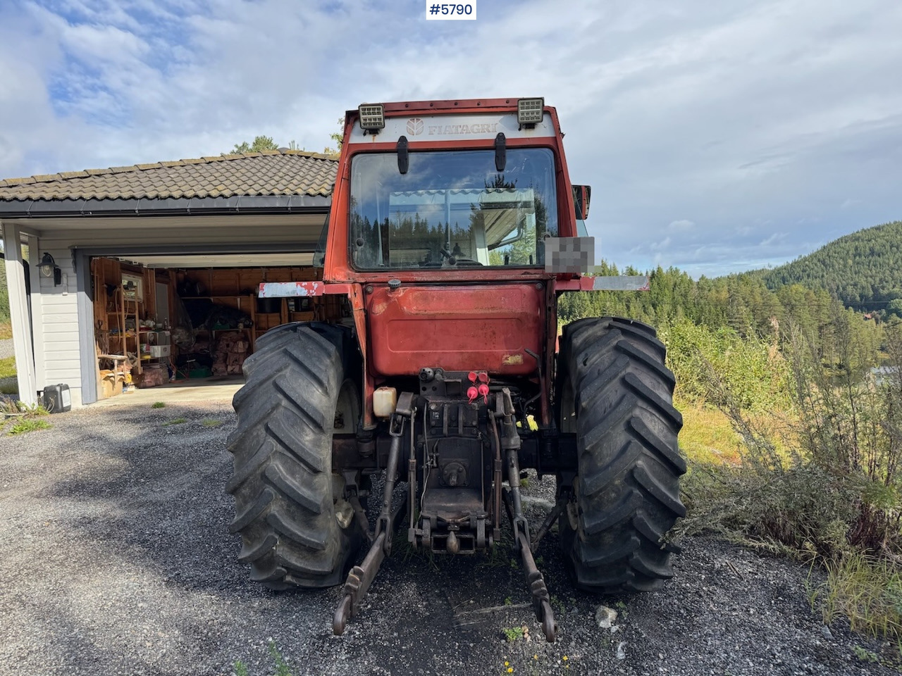 Farm tractor 1986 Fiat 70-90 DT w/ front loader.: picture 8 Farm tractor 1986 Fiat 70-90 DT w/ front loader.: picture 8