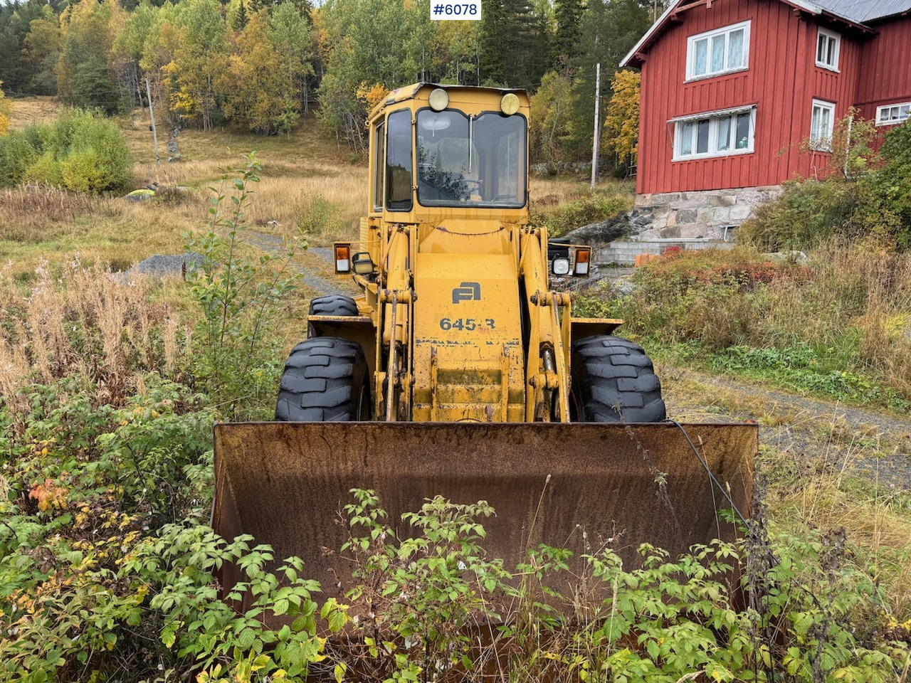 1986 Fiat-Allis 645-B Wheel Loader. - Wheel loader: picture 5 1986 Fiat-Allis 645-B Wheel Loader. - Wheel loader: picture 5
