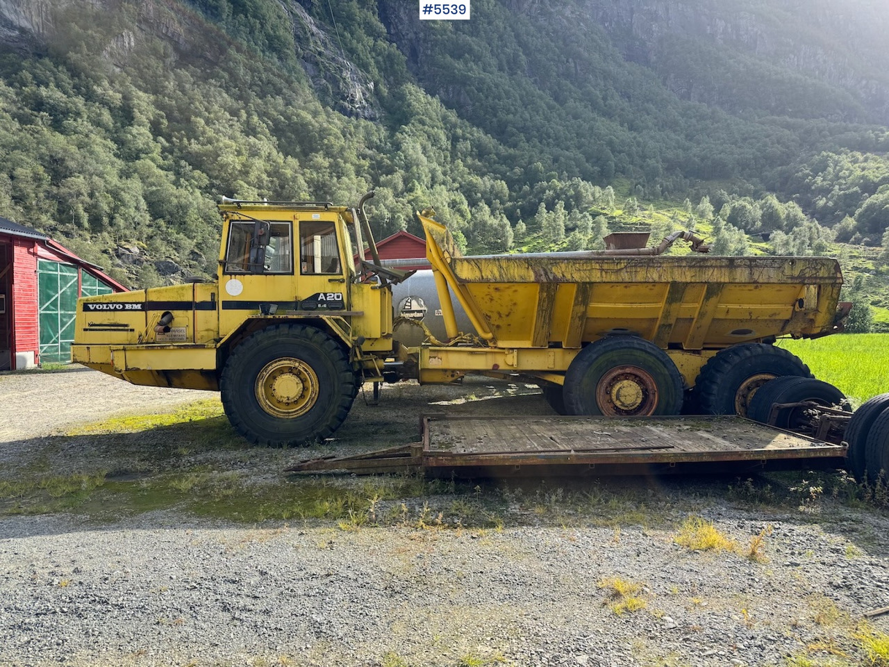 1989 Volvo A 20 6x6. - Articulated dumper: picture 1 1989 Volvo A 20 6x6. - Articulated dumper: picture 1