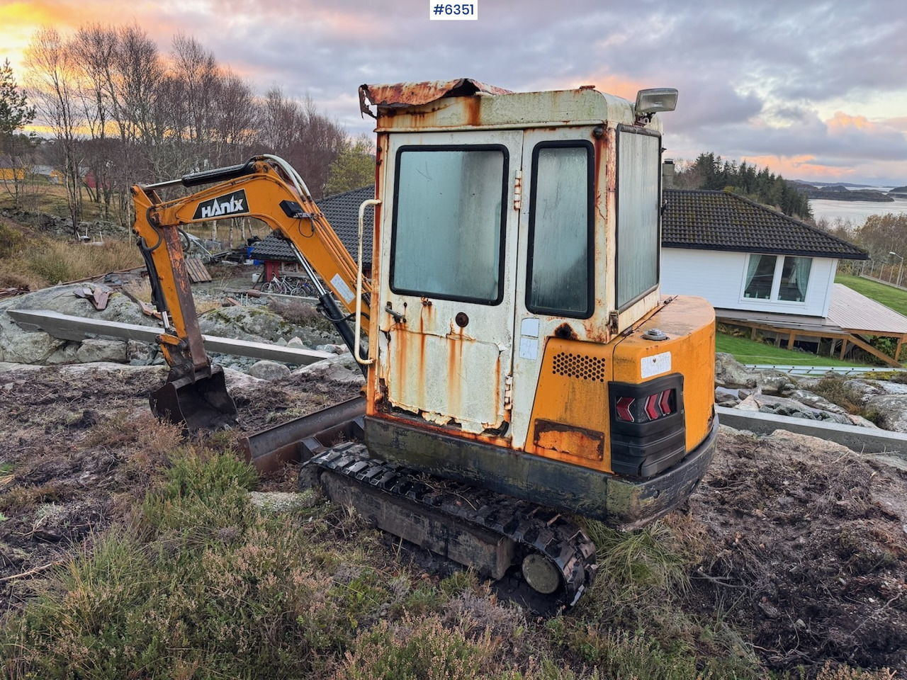 1991 Hanix N 260-2 w/ 2 drawers. - Excavator: picture 3 1991 Hanix N 260-2 w/ 2 drawers. - Excavator: picture 3