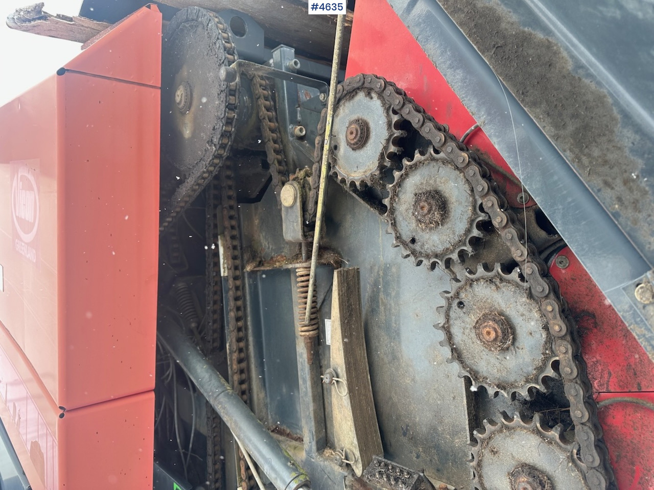 Hay and forage equipment 1998 Vicon RF 130 Round baler.: picture 16