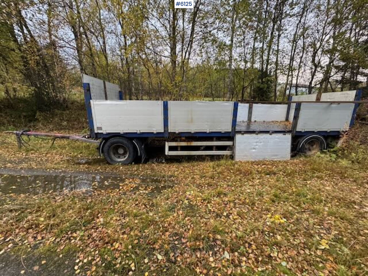 2001 Istrail 3 axle flatbed trailer - Low loader trailer: picture 5 2001 Istrail 3 axle flatbed trailer - Low loader trailer: picture 5