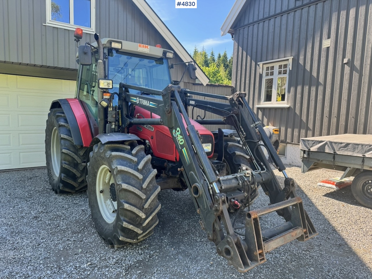 2001 Massey Ferguson 4355 4x4 with Front Loader - Farm tractor: picture 3 2001 Massey Ferguson 4355 4x4 with Front Loader - Farm tractor: picture 3