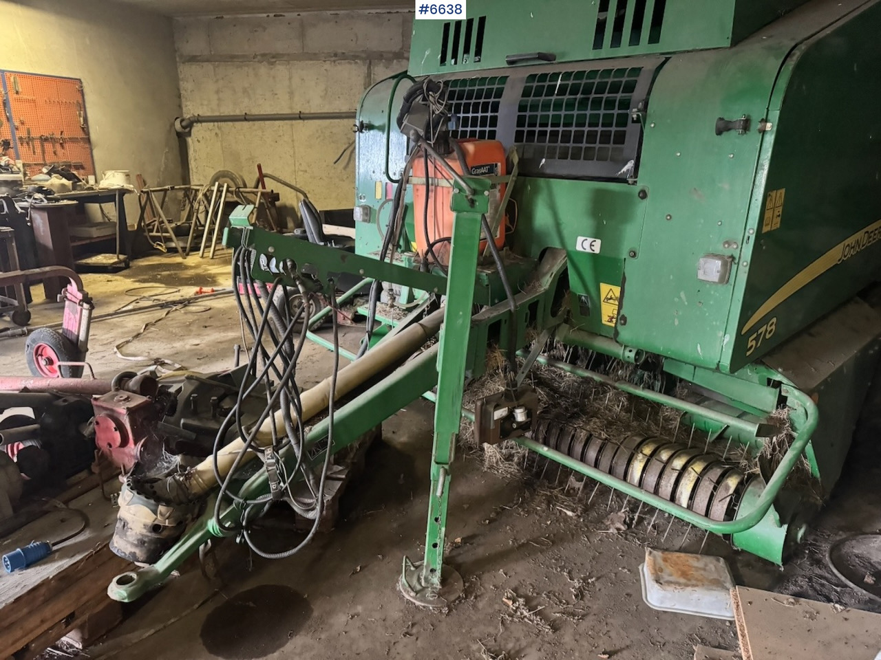 2007 John Deere 578 Round Baler. - Hay and forage equipment: picture 4 2007 John Deere 578 Round Baler. - Hay and forage equipment: picture 4