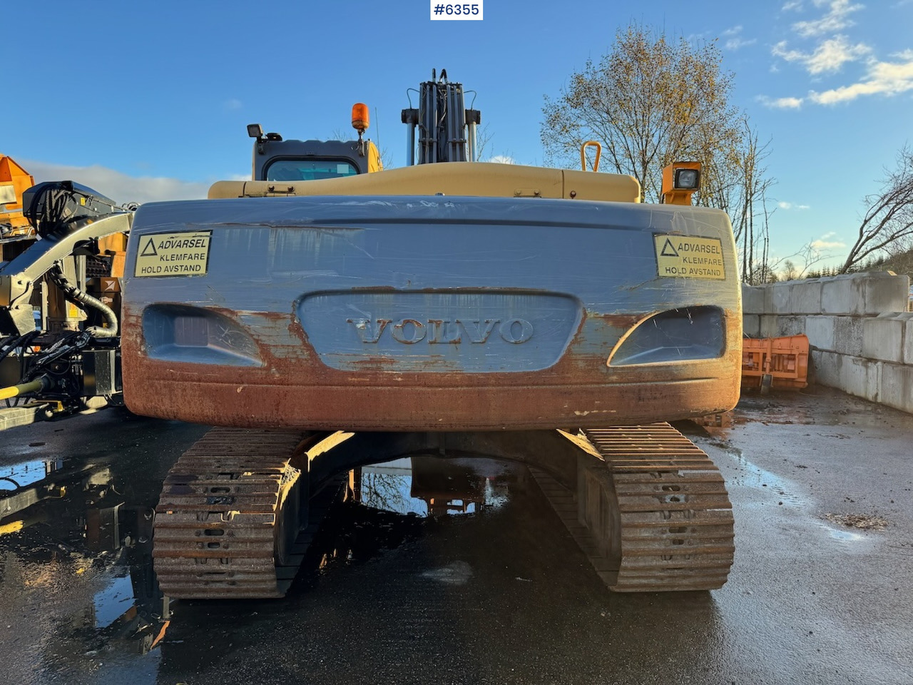 2007 Volvo EC 240 B NLC m/ 3 skuffer. - Excavator: picture 4 2007 Volvo EC 240 B NLC m/ 3 skuffer. - Excavator: picture 4